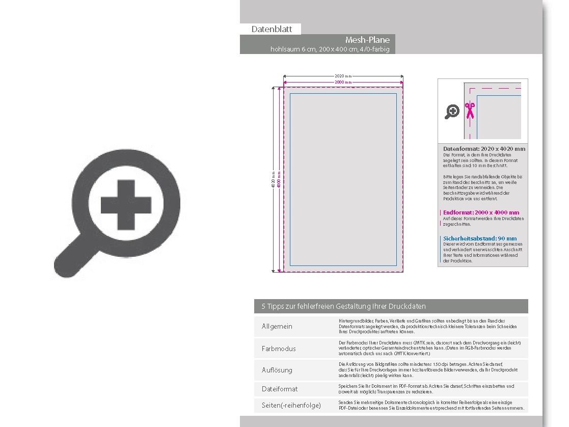 Product Bild hochwertige_mesh-plane_200_x_400_cm__4_0-farbig_bedruckt__hohlsaum_links_und_rechts_(durchmesser_hohlsaum_6_0_cm)