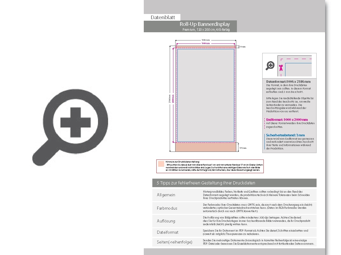 Product Bild premium_roll-up_bannerdisplay_100_cm_x_200_cm__inklusive_druck_und_versand